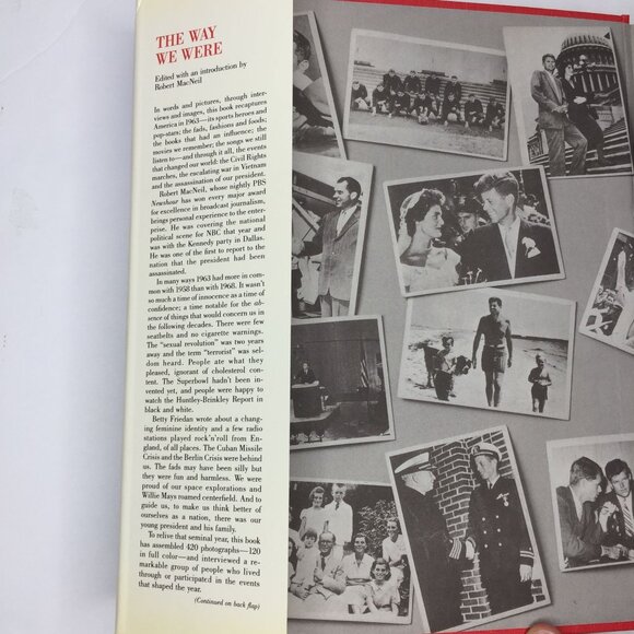 Vintage 1988 The Way We Were 1963 The Year Kennedy Was Shot By Robert MacNeil - Picture 2 of 12